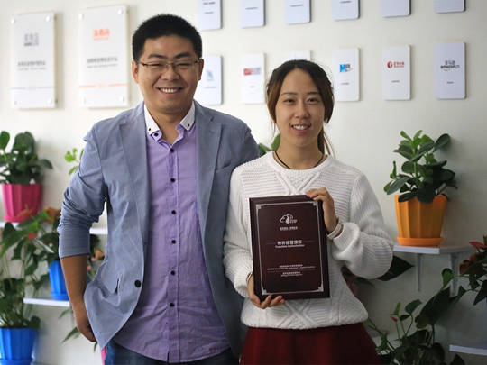 祝贺派多格学员杜先生和徐女士在郑州开店