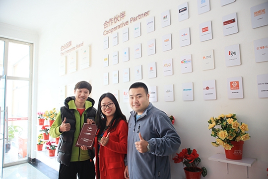 祝贺派多格学员曹先生与胡女士在北京顺义开店