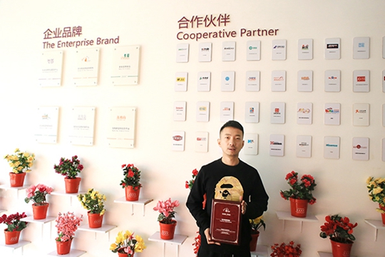 祝贺派多格学员王先生在北京开店