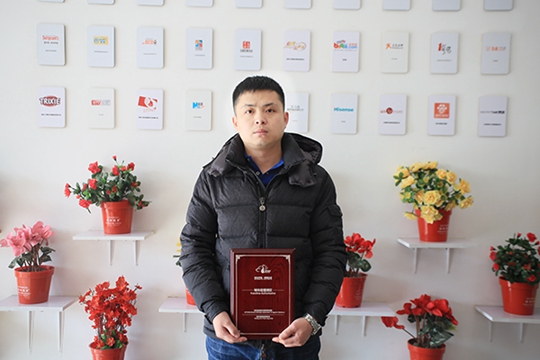 祝贺派多格学员贺先生在上海开店