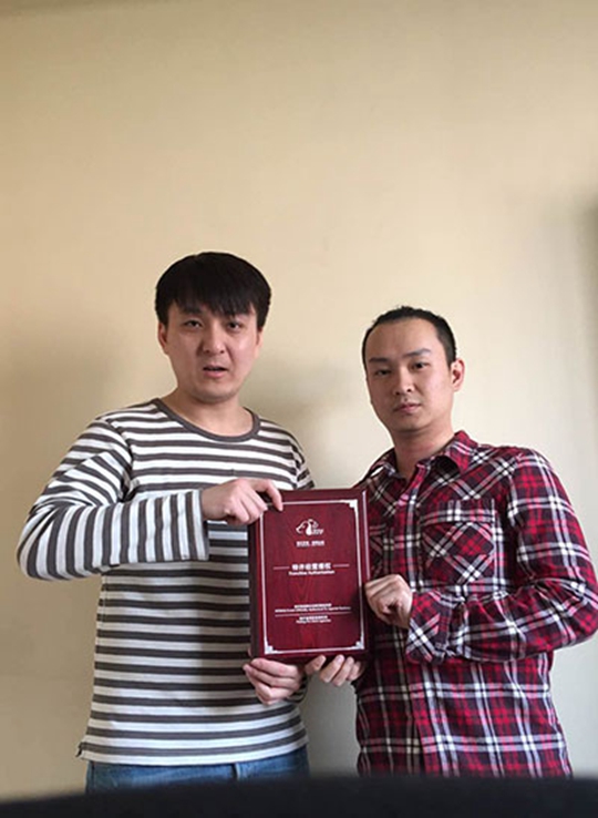 祝贺派多格学员兰天和杨旭在西安开店