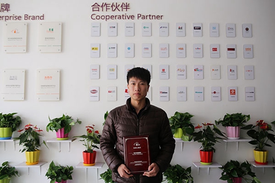 祝贺派多格学员陈先生在宁波开店